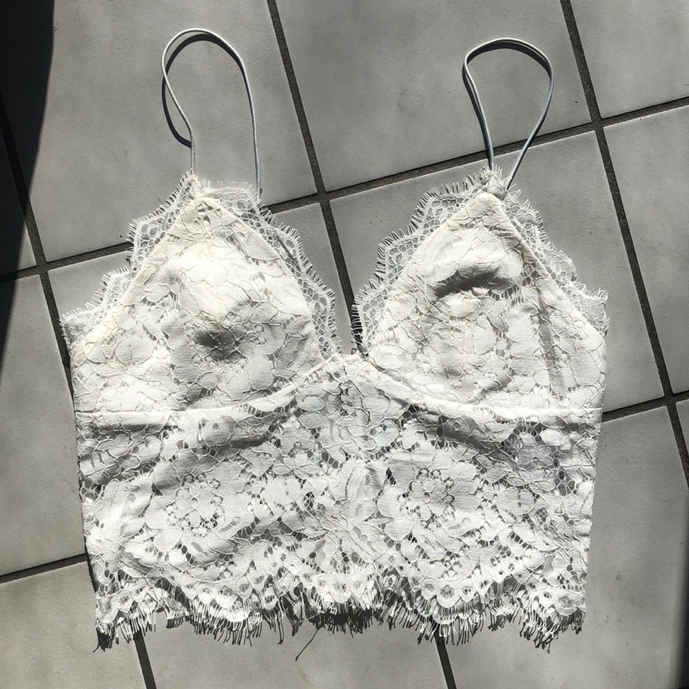 White Lace Top